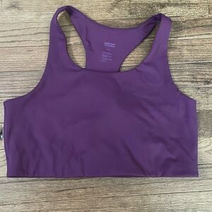 Girlfriend Collective purple bra
